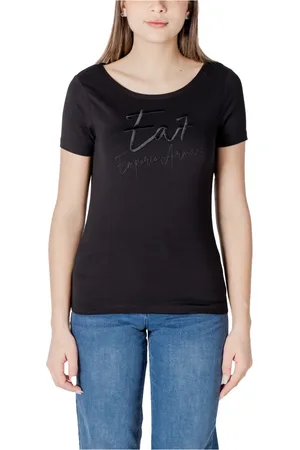EA7 Dames, Tops, Zwart, Maat: XL