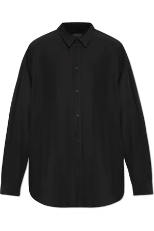 Balenciaga Unisex, Overhemden, Zwart, Maat: S