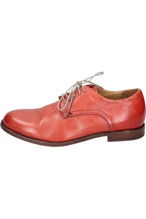 Moma Dames, Schoenen, Rood, Maat: 37 EU Leer