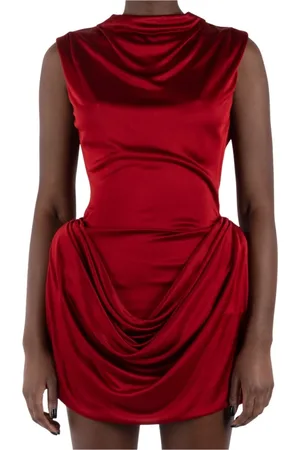 MAGDA BUTRYM Dames, Jurken, Rood, Maat: XS Viscose