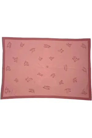 Hermès Dames, Pre-owned, Roze, Maat: ONE Size Katoen