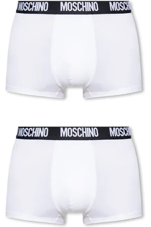 Moschino Heren, Ondergoed, Wit, Maat: 2XL Katoen