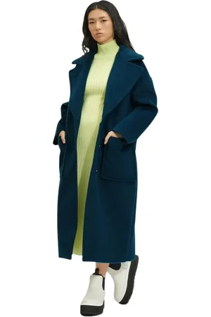 UGG Dames, Mantels, Blauw, Maat: M