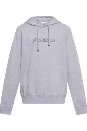 J.W.Anderson Heren, Sweatshirts & Hoodies, Grijs, Maat: L Katoen