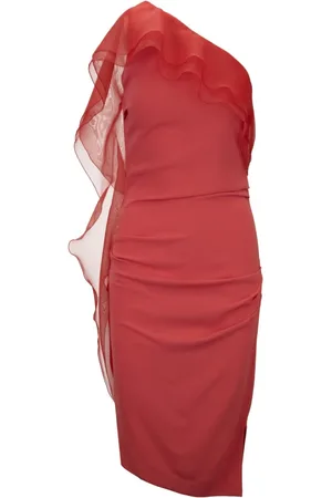 Elisabetta Franchi Dames, Jurken, Rood, Maat: M Viscose