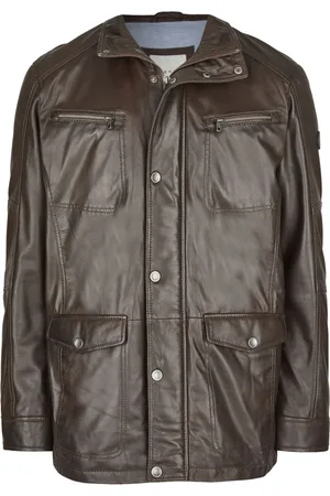 Bugatti Heren, Jassen, Bruin, Maat: 5XL
