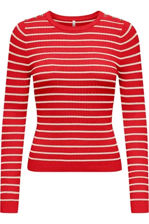 ONLY Dames, Tops, Rood, Maat: XL Viscose