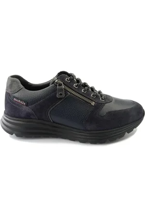 Mephisto Heren, Schoenen, Blauw, Maat: 40 1/2 EU Leer
