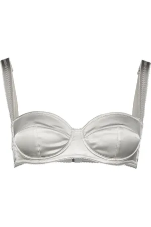 Dolce & Gabbana Dames, Ondergoed, Grijs, Maat: 2XS Satijn