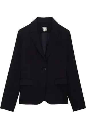 Inès de la Fressange Dames, Jassen, Blauw, Maat: L Wol
