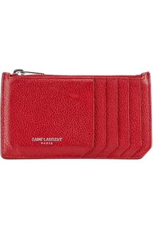 Saint Laurent Dames, Pre-owned, Rood, Maat: ONE Size Leer