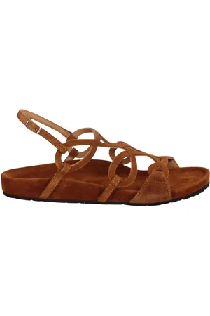 ANNA F. Dames, Schoenen, Bruin, Maat: 38 EU Velours