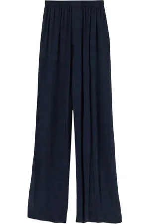 Balenciaga Dames, Broeken, Zwart, Maat: 2XS Katoen