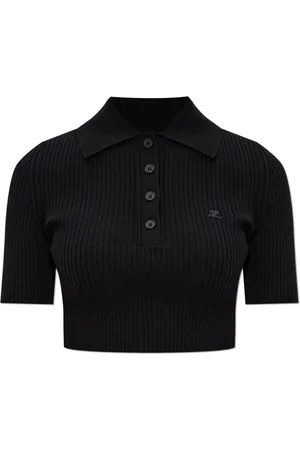 Courrèges Dames, Tops, Zwart, Maat: XS Viscose