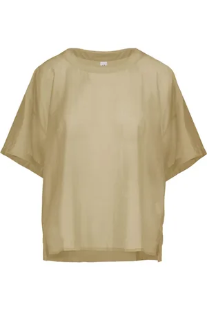 Bomboogie Dames, Tops, Groen, Maat: M Voile