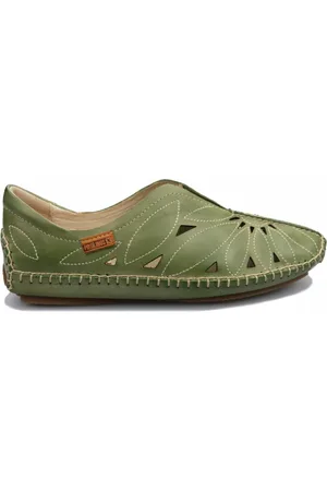 Pikolinos Dames, Schoenen, Groen, Maat: 37 EU Leer