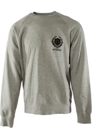 Givenchy Heren, Sweatshirts & Hoodies, Grijs, Maat: L Katoen