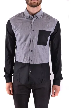 Alexander McQueen Heren, Overhemden, Zwart, Maat: M