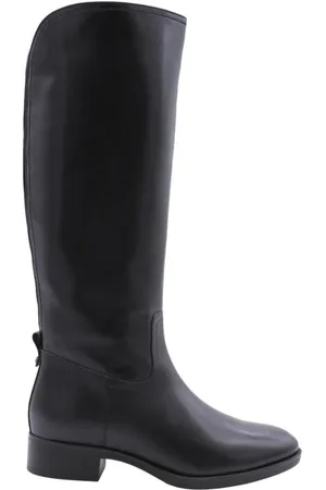 Geox Dames, Schoenen, Zwart, Maat: 38 EU Leer