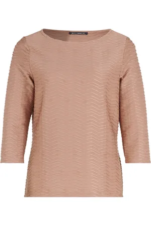 Betty Barclay Dames, Blouses & Shirts, Bruin, Maat: L Leer