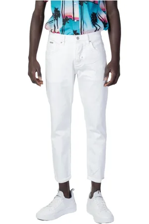 Antony Morato Heren, Jeans, Wit, Maat: 2XL Katoen