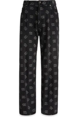 Dolce & Gabbana Heren, Jeans, Zwart, Maat: S Denim