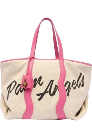 Palm Angels Dames, Tassen, Roze, Maat: ONE Size Katoen