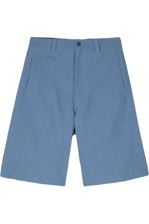 Maison Kitsuné Heren, Korte broeken, Blauw, Maat: 3XS Katoen