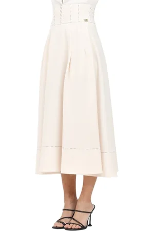 Elisabetta Franchi Dames, Rokken, Geel, Maat: M