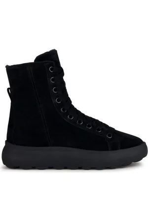 Geox Dames, Schoenen, Zwart, Maat: 36 EU Leer