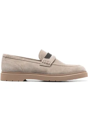 Brunello Cucinelli Dames, Schoenen, Grijs, Maat: 40 EU Suède