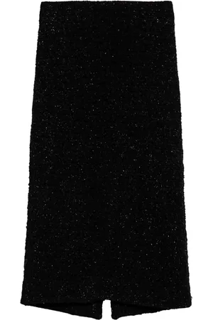 Balenciaga Dames, Rokken, Zwart, Maat: M