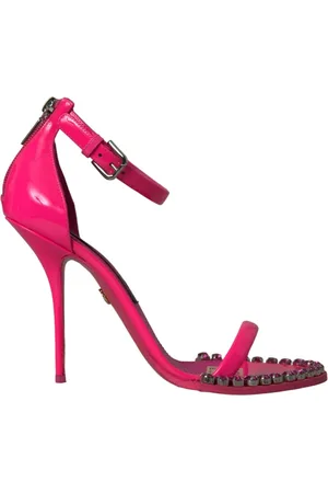 Dolce & Gabbana Dames, Schoenen, Roze, Maat: 39 EU Leer