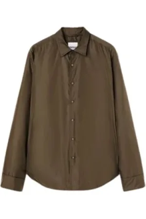 Aspesi Dames, Blouses & Shirts, Groen, Maat: M Katoen
