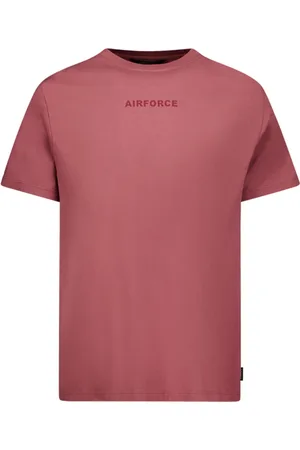Airforce Heren, Tops, Rood, Maat: M