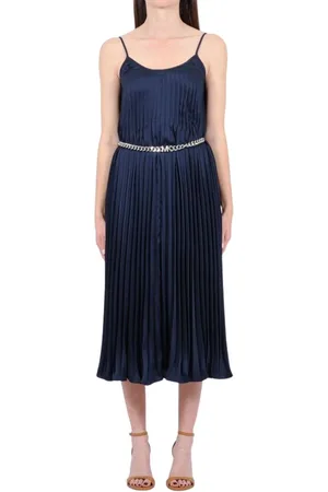 Michael Kors Dames, Jurken, Blauw, Maat: L