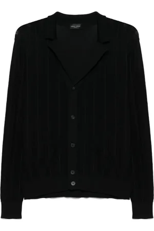 Roberto Collina Heren, Truien, Zwart, Maat: 2XL
