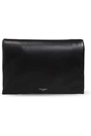 Dolce & Gabbana Heren, Tassen, Zwart, Maat: ONE Size Leer