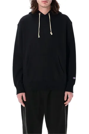 Champion Heren, Sweatshirts & Hoodies, Zwart, Maat: S Katoen