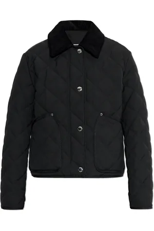 Burberry Dames, Jassen, Zwart, Maat: L