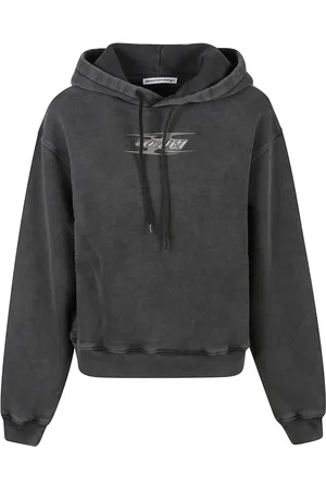 Alexander Wang Dames, Sweatshirts & Hoodies, Grijs, Maat: XS Katoen