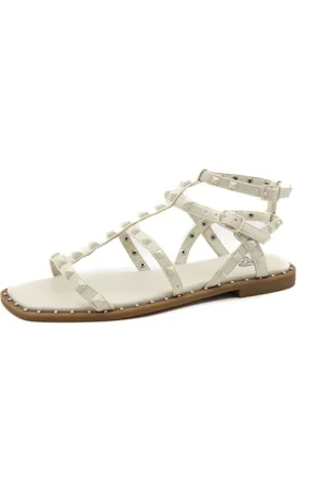 Bibi Lou Dames, Schoenen, Wit, Maat: 37 EU Leer