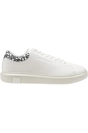 Armani Exchange Heren, Schoenen, Wit, Maat: 39 EU Leer
