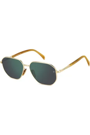 DB EYEWEAR BY DAVID BECKHAM Unisex, Accessoires, Geel, Maat: 60 MM
