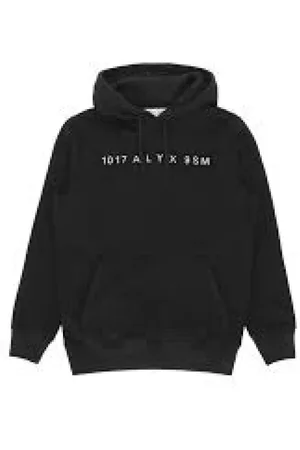1017 ALYX 9SM Heren, Sweatshirts & Hoodies, Zwart, Maat: S