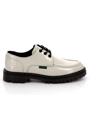 Kickers Dames, Schoenen, Wit, Maat: 37 EU Leer