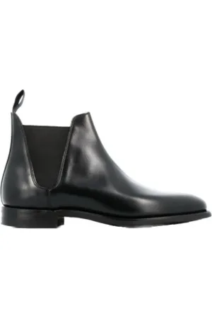 Crockett & Jones Heren, Schoenen, Zwart, Maat: 42 1/2 EU Leer