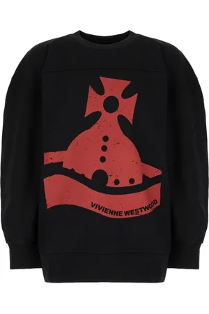Vivienne Westwood Heren, Sweatshirts & Hoodies, Zwart, Maat: M Katoen