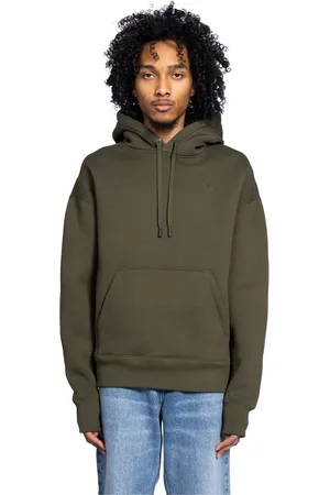 Ami Heren, Sweatshirts & Hoodies, Groen, Maat: L
