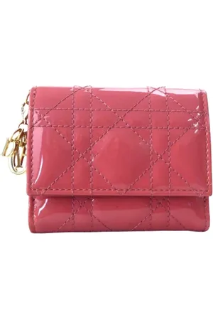 Dior Dames, Pre-owned, Roze, Maat: ONE Size Leer